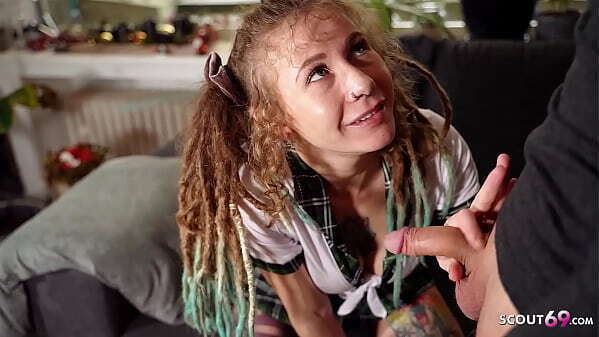 Deutsches Teen Julia Juice Dreadlocks Lehrer Nachhilfe gefickt