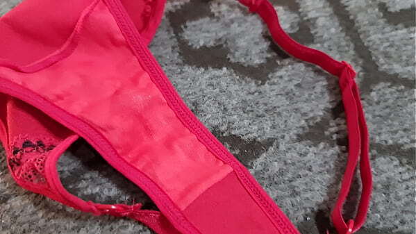 limpou melzinho minha buceta peludinha minha calcinha vermelha deixou toda melada. Inmymound