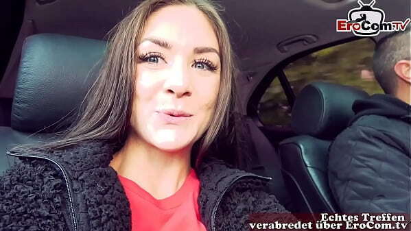 Ficken Auto einer br&uuml_netten deutschen Teen einem &ouml_ffentlichen Sextreffen
