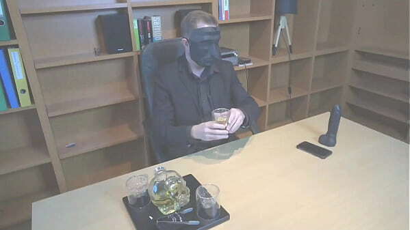 SQUIRT GAME Paul Stalker parody with Alice Maze &amp_ Candy Scott anal, piss, rough