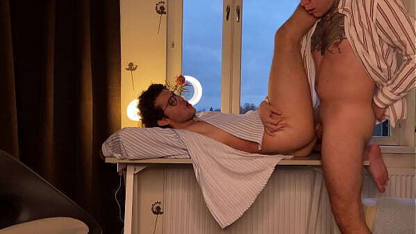 Jen'_s work ended with deep fuck excellent sucking