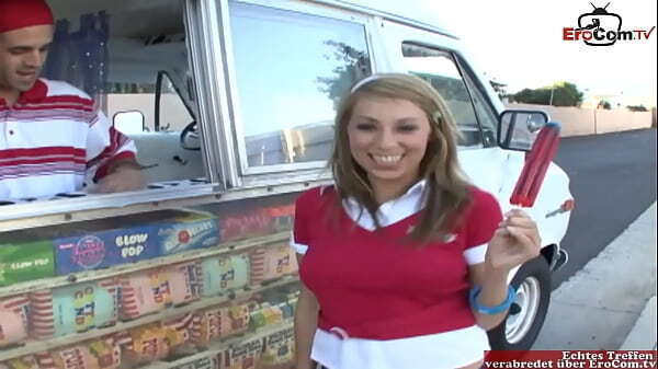 Teen student pick street