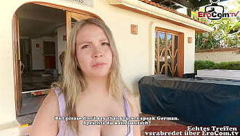 Milch Titten Teen abgeschleppt beim EroCom Date Urlaub