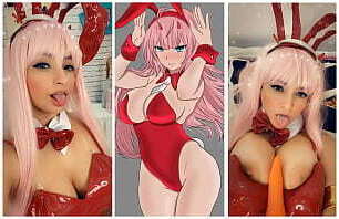 ZERO DARLING FRANXX COSPLAY JERK CHALLENGE, DARE CUMMING TIMES, TAKE IT?? FUCKING