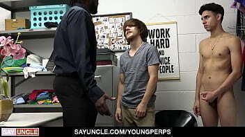 Chase Rivers Troy Harlow Banged With Creampie From Security Guard