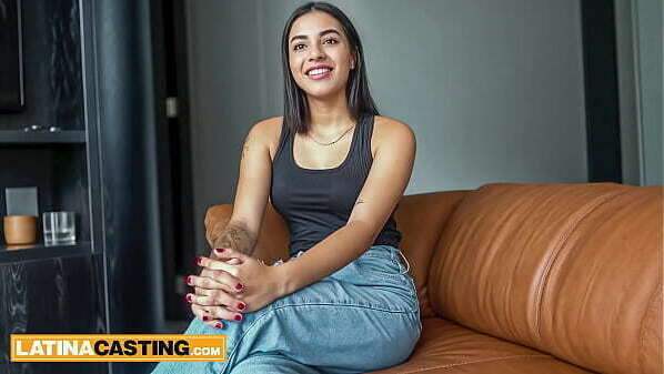 Small booty Amateur 18yo Colombian cowgirl fake casting!