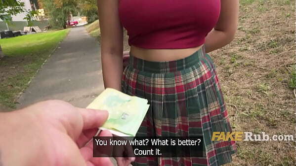 Cute Girl With Great Knockers Removes Condom Fuck