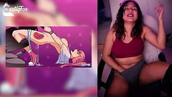 DERPIXON PARTY GAMES HENTAI REVIEW REACTION RATING ExotiqFox Solo Gooner Girl Masturbation