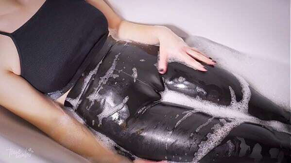 Stepsis Teases Camel Leather Leggings