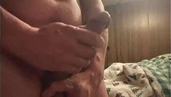 DanielD rubbing one off after a long day on the farm