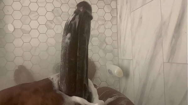 stepdad jacking shower then cute stepdaughter walks