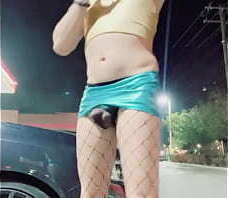 Shameless Exhibitionist Fag Whore Slutty Jimmy at The Tampa Men&rsquo_s Club