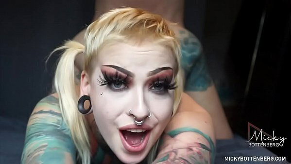 Inked teen Micky Bottenberg fucked