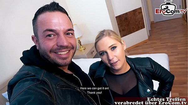 EroCom Date Deutsche Schlampe macht echtes Sexdate l&auml_sst sich direkt abschleppen ficken
