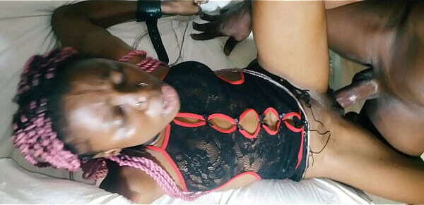 Naughty petite Vera gets naughty gift from hardcore missionary