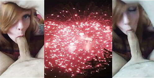 July Celebration Face Fuck Creampie