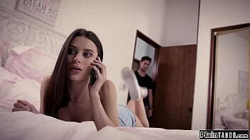 Busty stepsis fucks stepbro freedom