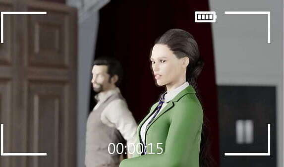 Full Measure Scene animated spanking video series