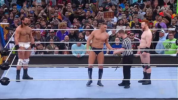 Gunther Sheamus Drew McIntyre Intercontinental championship WrestleMania