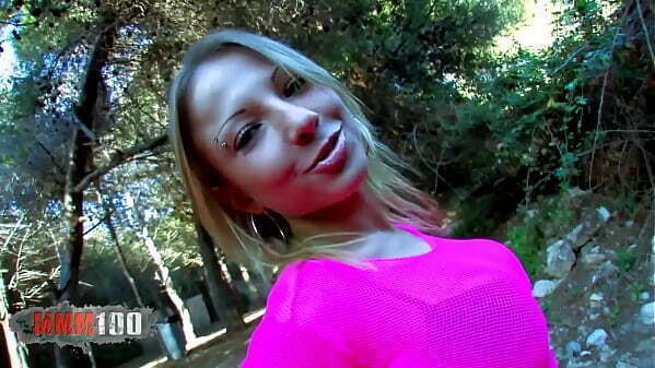 Amazing perfect blonde slut fucked beach