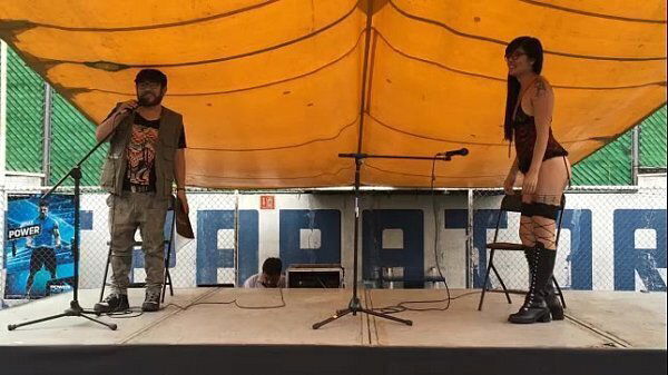 Star Kaat Feria Porno Cultural Poema Desnudo 2015