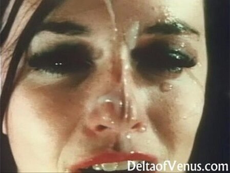 Vintage French Porn Double Blowjob &amp_ Fuck