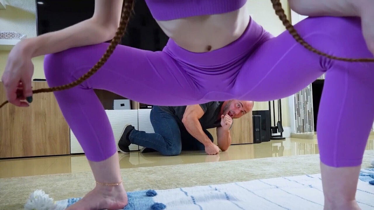 Fortunate Stepson Catches Frisky Stepmom With Plug Fills Booty With AnalMom