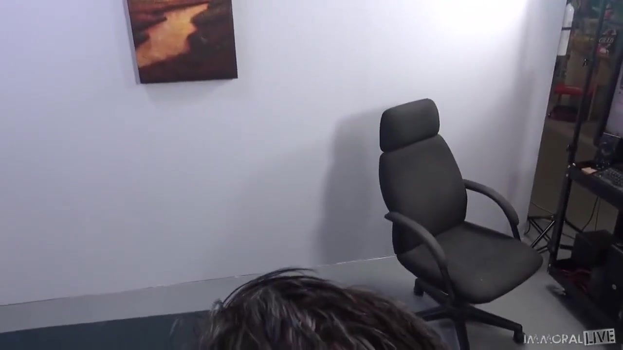 Kylie Quinn Horny Brunette Moaning From Pleasure While Friend Drilling Pussy