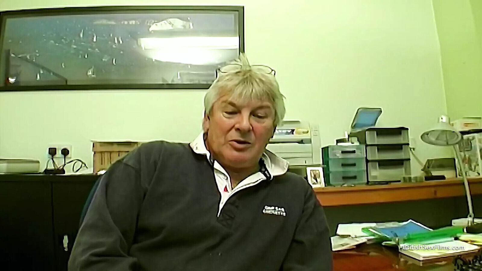 British Ebonies Porn Audition Ends with Huge Facial