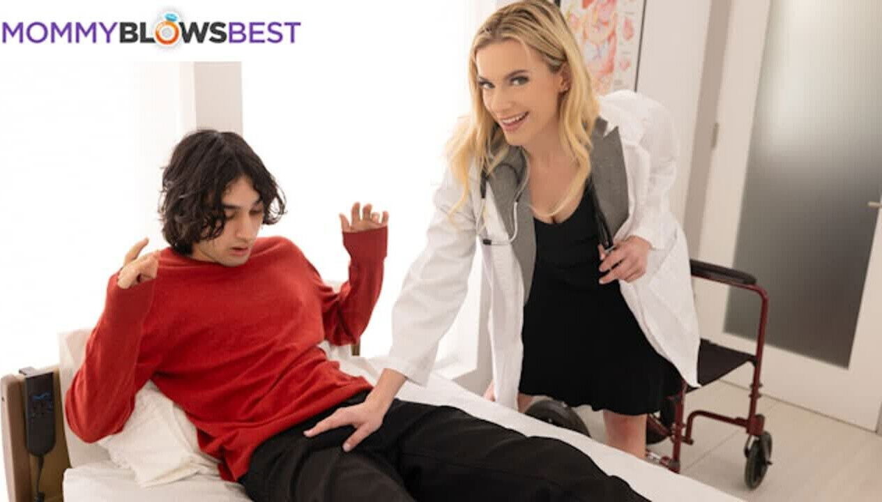 Blonde Doctor Check Dick Flow Sucked Good