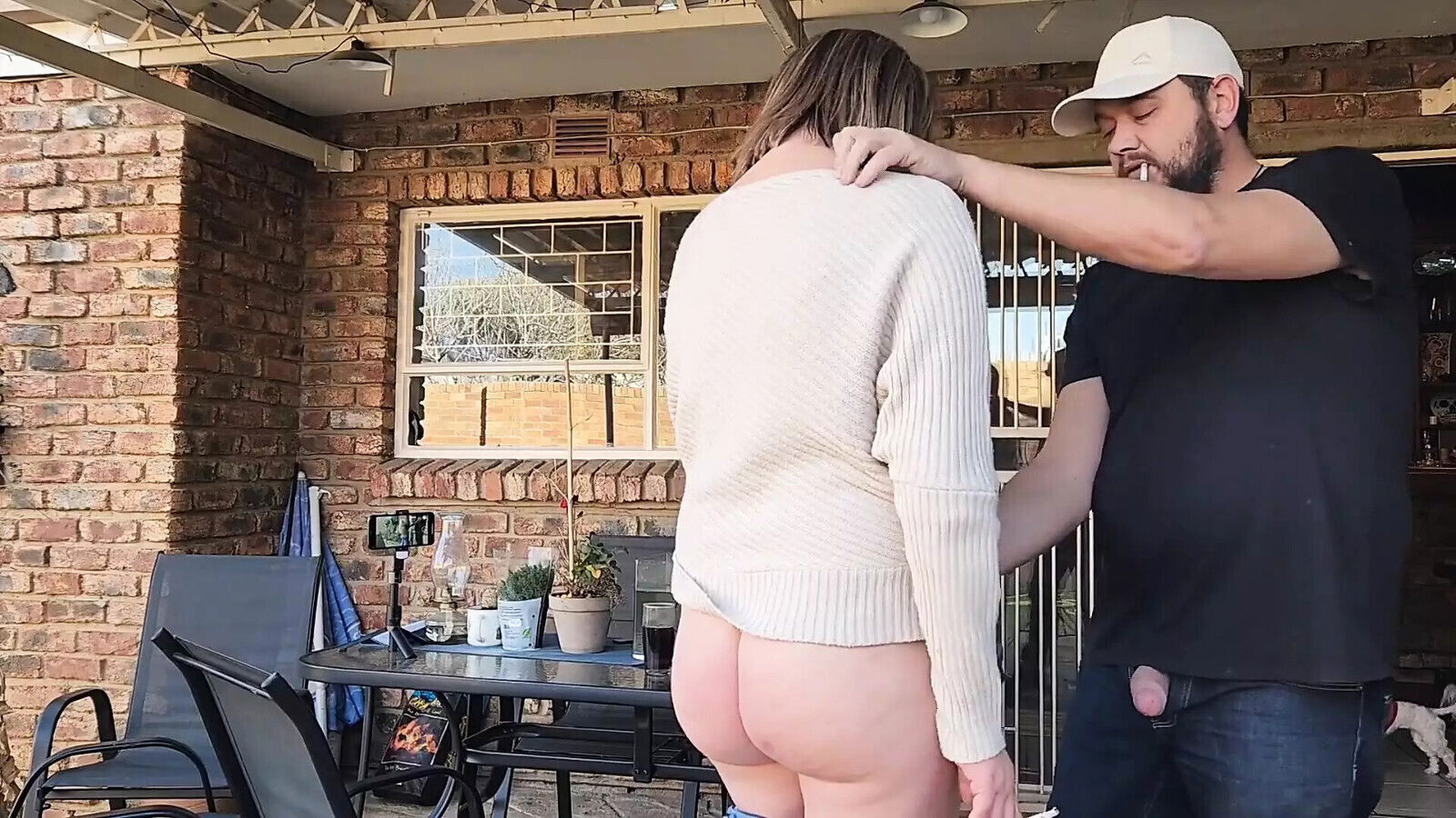 Fucking Friends Wife Outside