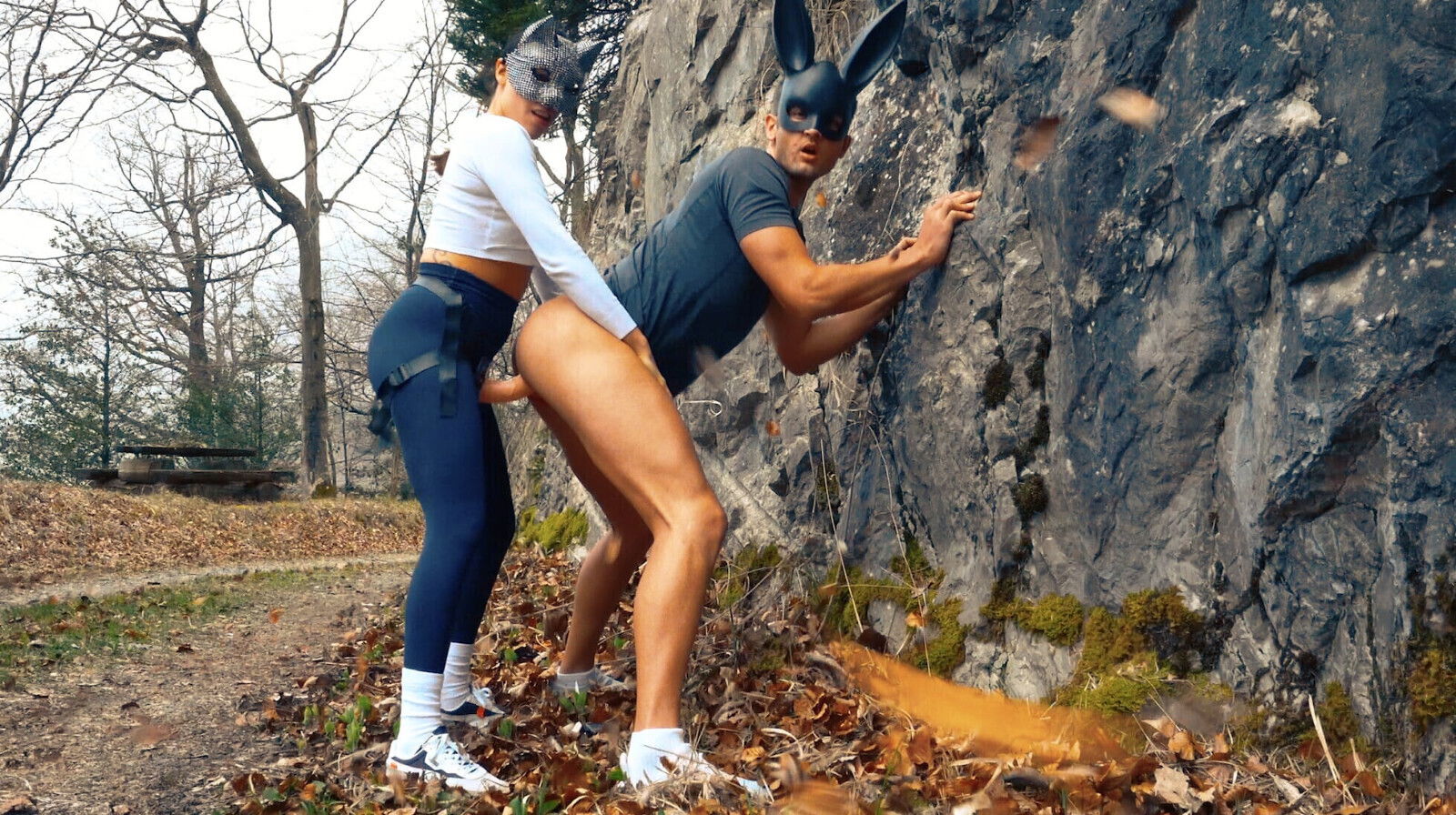 fucked Outdoor Nature