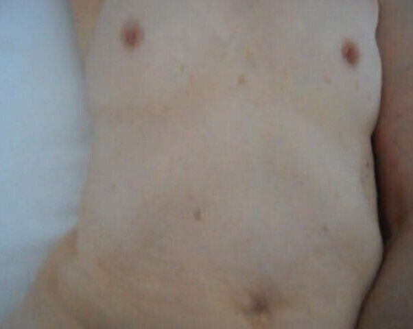 fucking and squeezing wife's small tit