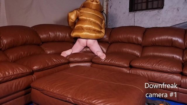 Humping Dream Leather Sofa Camera Angle