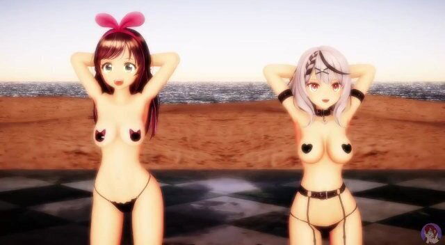 Vtuber Kizuna Chloe Sakamata Bikini Dance