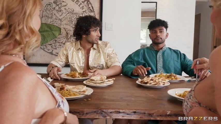 Cousin from Abroad: Seka Black, Zane Walker, ReyaLovenlight, Jason Cody Orgy with Mature Babes