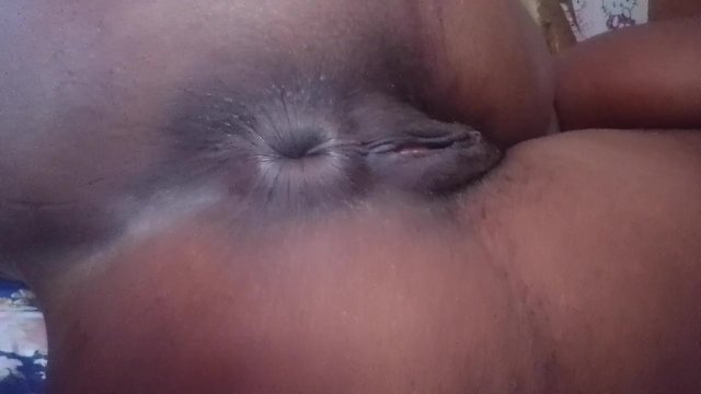 Amateur ebony play with tight asshole talking dirty pussy fingering