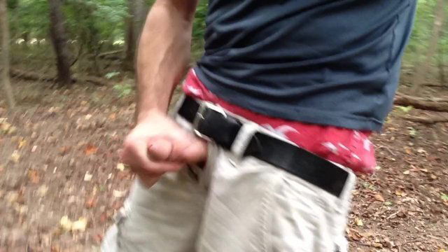 Public sagging boxers jerking woods. Cumming public.
