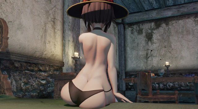 Megumin's forgetful figure