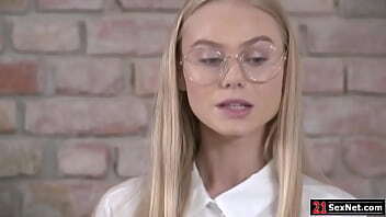 Busty girlfriend teasing bf to fuck her