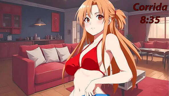 Asuna hentai espa&ntilde_ol. Ella quiere darte propia leche.