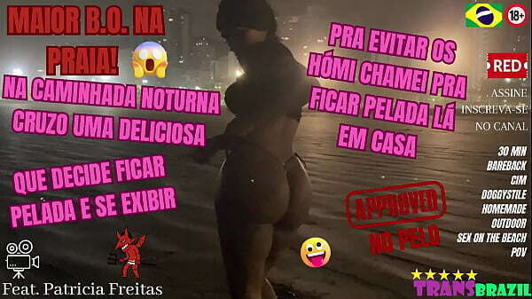 Maior B.O. praia! caminhada noturna cruzo deliciosa decide ficar pelada exibir. evitar h&oacute_mi chamei ficar pelada l&aacute_ casa Completo