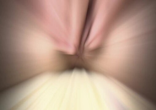 Rubbing teen clit close pussy