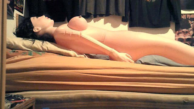 Making love with sexdoll (41) testicle