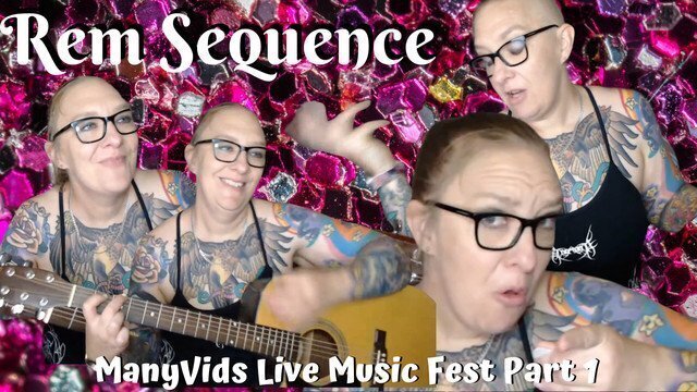 ManyVids Live Music Fest Part with Sequence