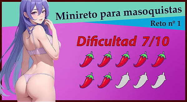 Reto masturbaci&oacute_n r&aacute_pido para masoquistas sumisos. &iquest_Podr&aacute_s superarlo?