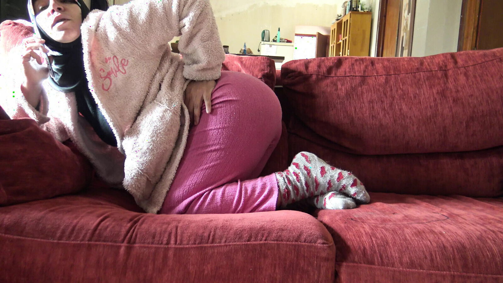 Cheating Moroccan beurette lets French stepson hairy