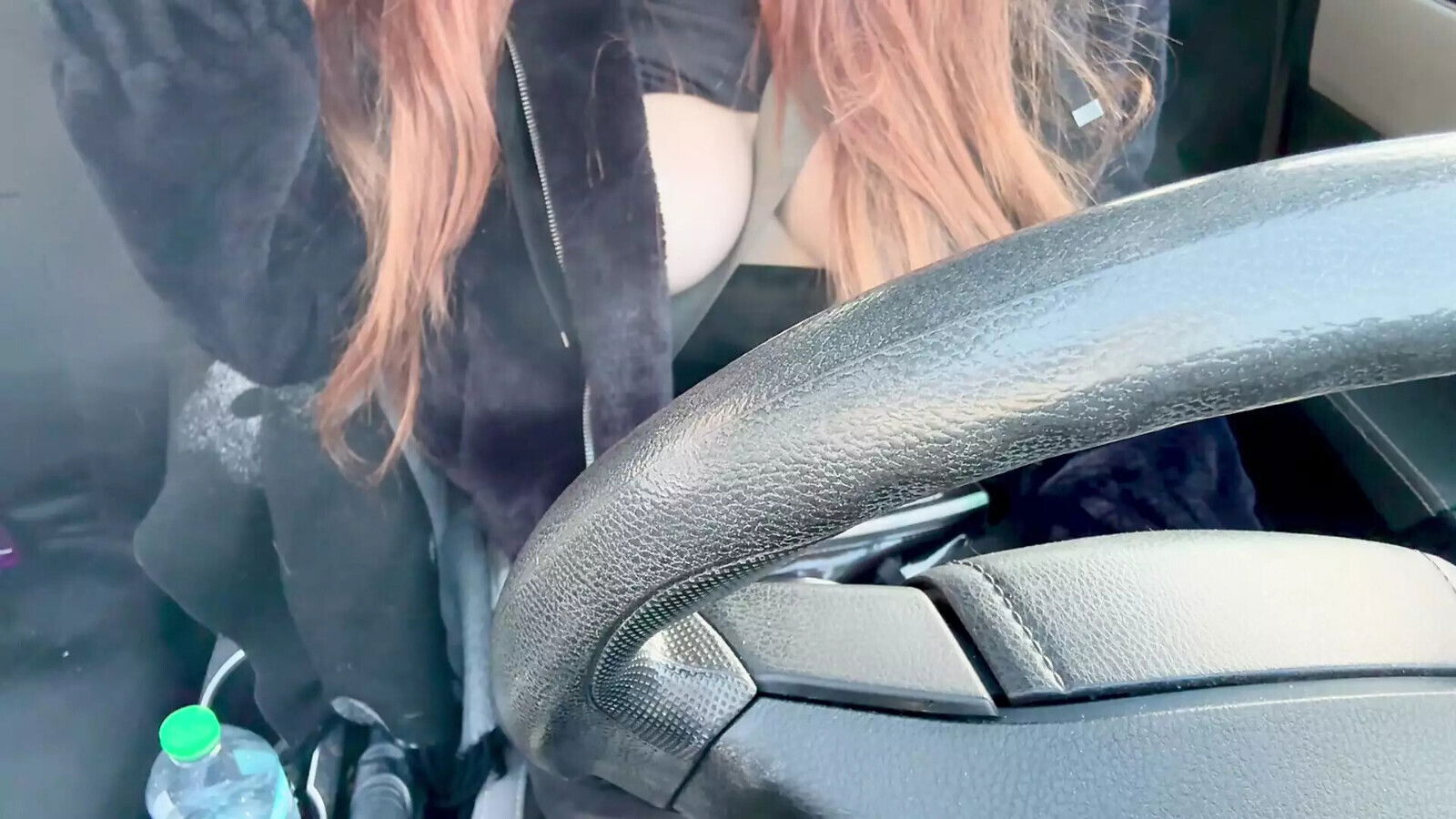 Solo Ride With Artemisia Love Driving Around showing horny boobs Long Hair Fetish