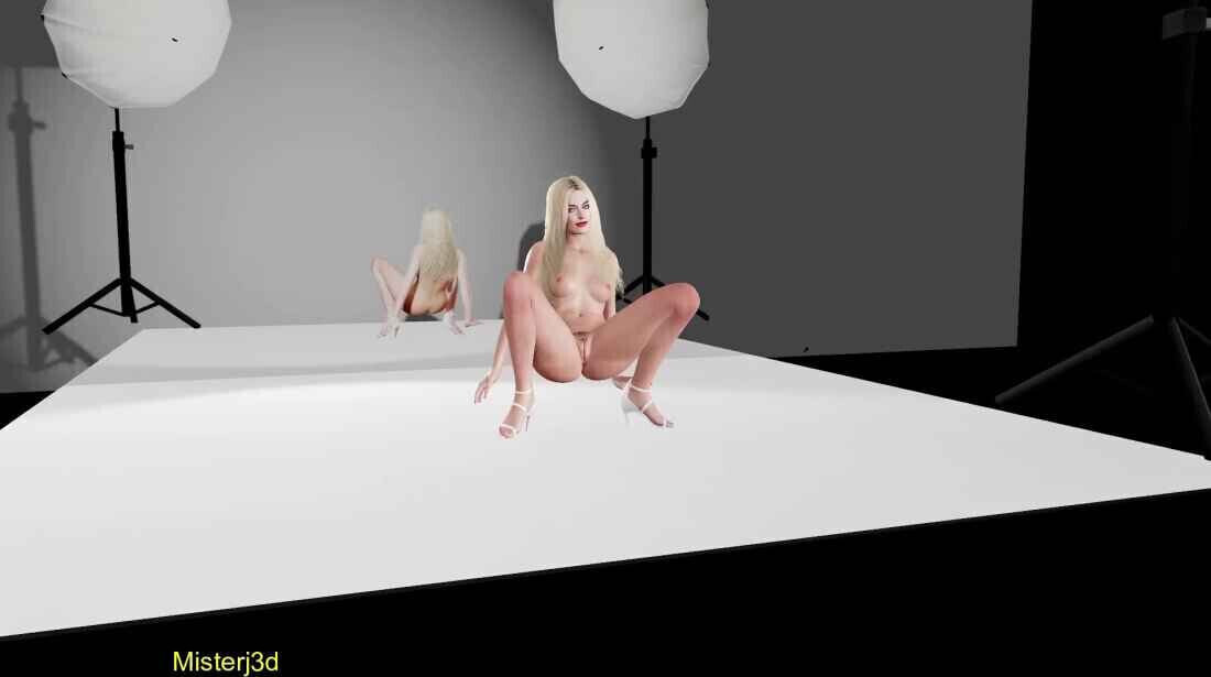Margot Nude Modeling Session