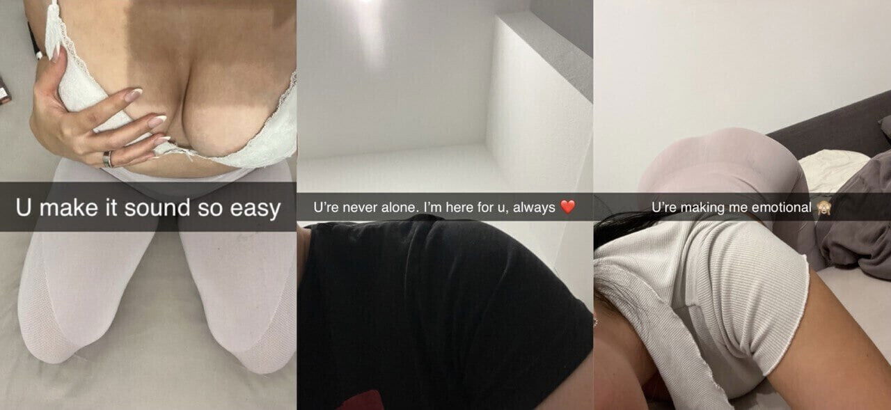 Celine cheats boyfriend with after fight with boyfriend Snapchat